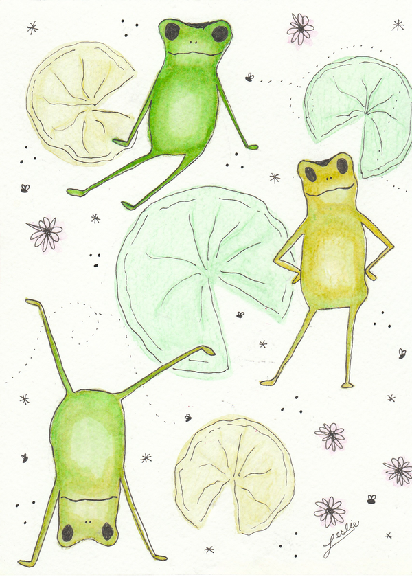 Frogs Frogging