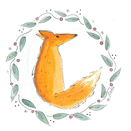 Winter Fox Circle