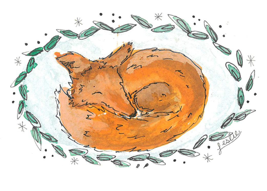 Winter Fox Oval